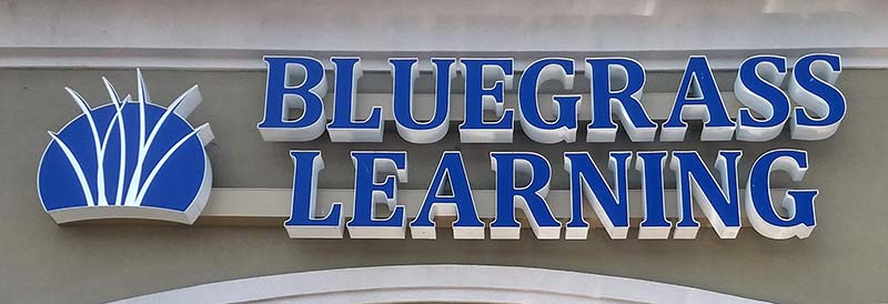 Bluegrass Learning Channel Letters