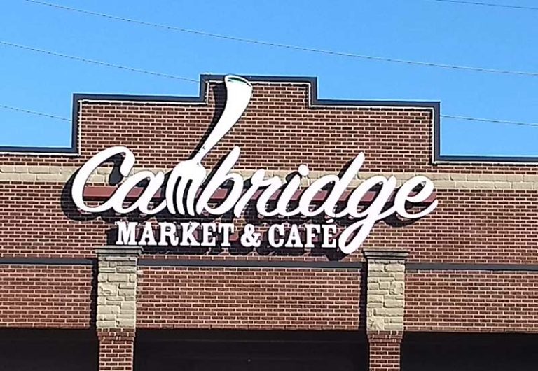 Cambridge Market Channel Letters Commercial Sign