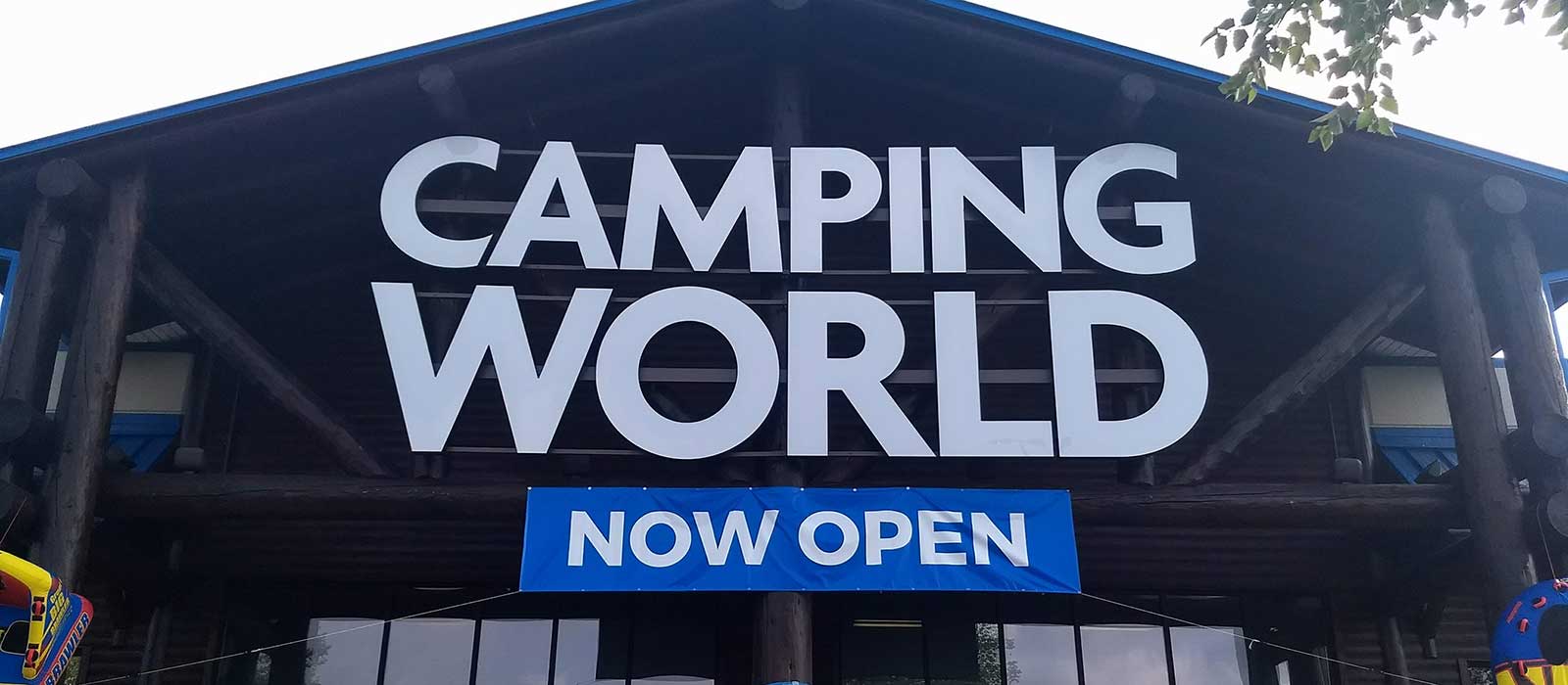 Camping World National Signage Channel Letters