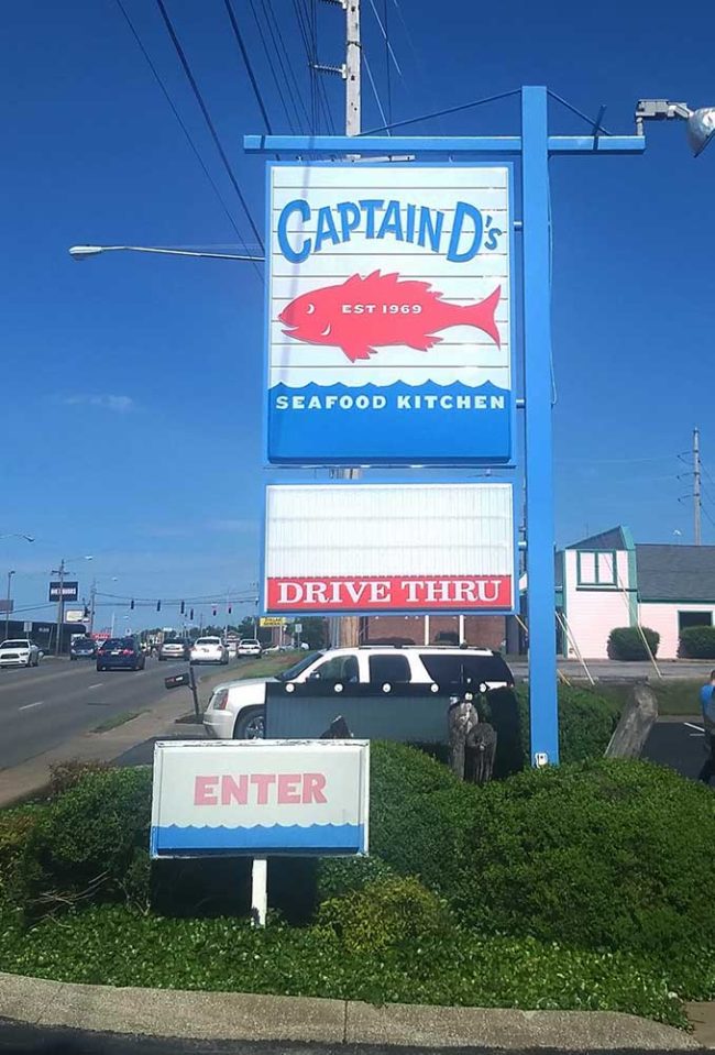 Captain Ds Pole Sign System