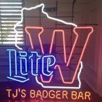 TJs Badger Bar Personal Neon
