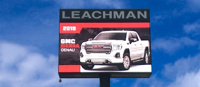 Leachman LED Message Board