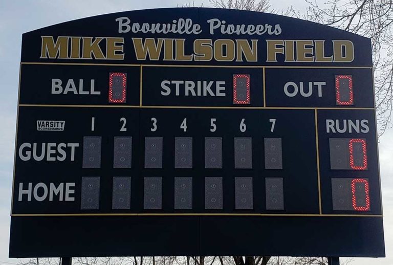 Baseball Field Electronic Scoreboard